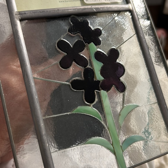 NWT Carr frames Renaissance Artisan Collection w/ Mosaic technique floral glass - Picture 4 of 15